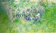 Carl Larsson fickan i det grona Germany oil painting artist